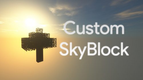 Custom SkyBlock Map 1.13.2 for Minecraft Thumbnail