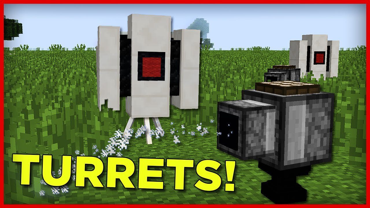 Defence Turrets Data Pack 1.13.2 (TNT Cannon) 1