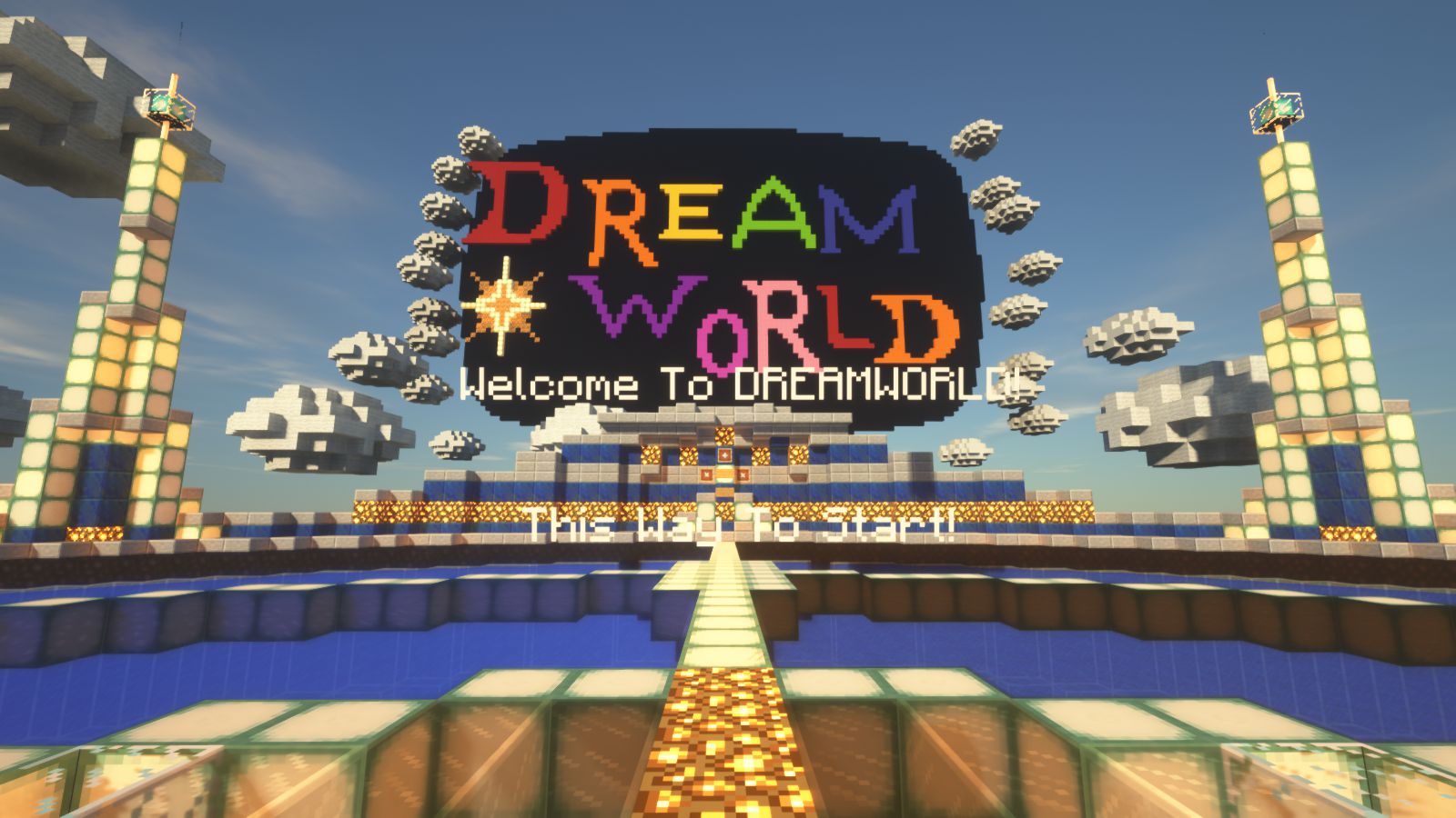 Dream World Map 1.12.2, 1.12 for Minecraft 1