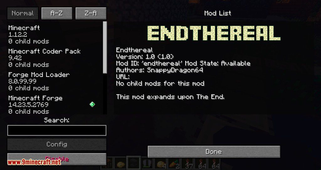 Endthereal Mod 1.12.2 (Expands Upon The End) 8