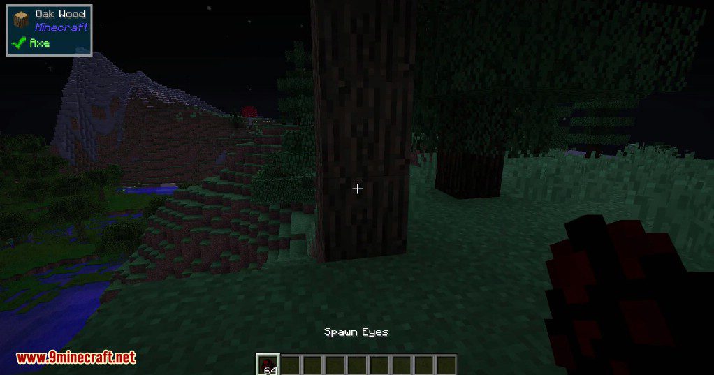 Eyes in the Darkness Mod (1.19.3, 1.18.2) - A Spooky Mod 7