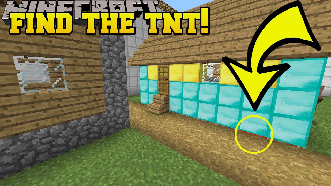 Find The TNT Map 1.12.2, 1.12 for Minecraft 1