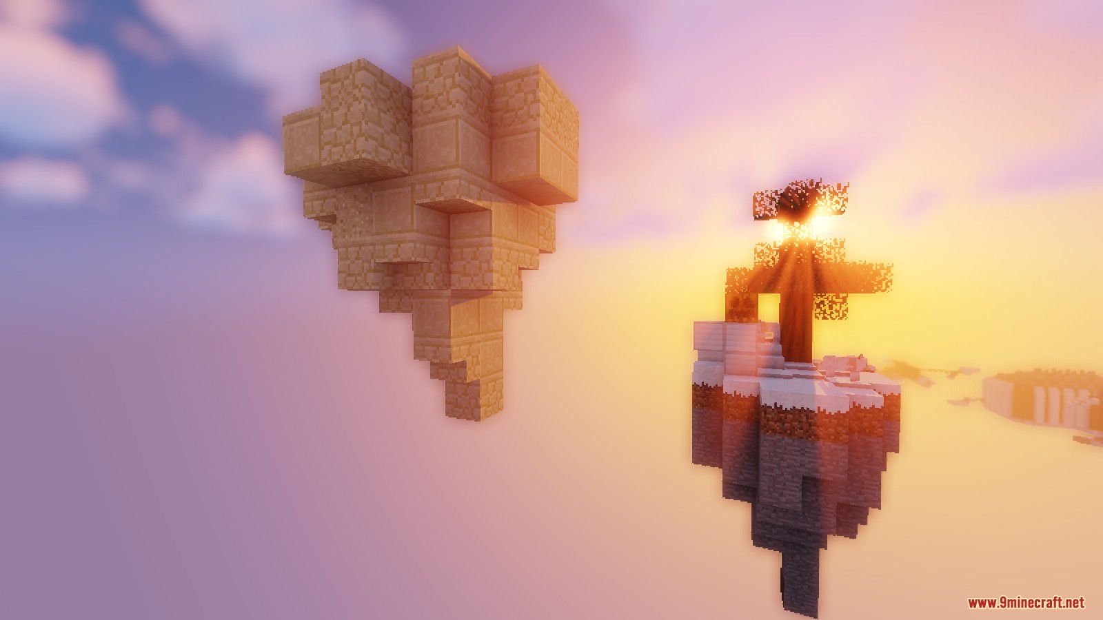 Floating Island Block Scavenger Map 1.13.2 for Minecraft 4