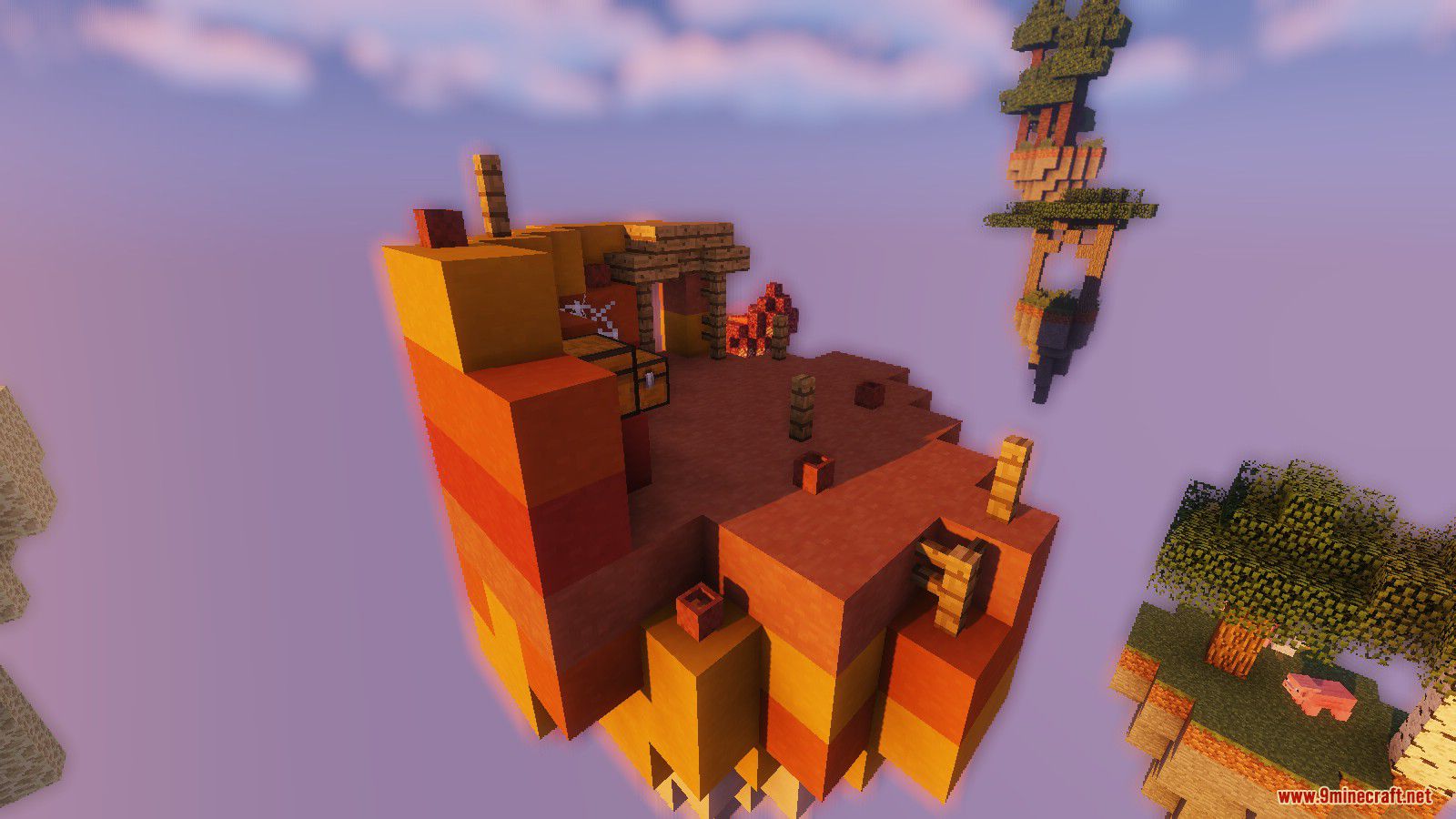 Floating Island Block Scavenger Map 1.13.2 for Minecraft 5