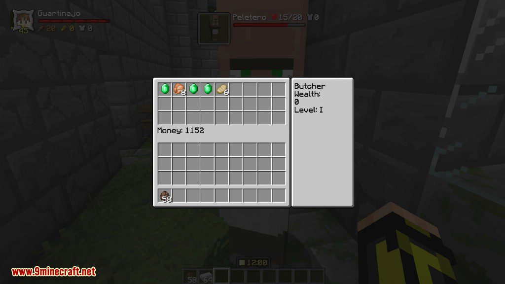 Freetrading Mod 1.12.2 (A New Way to Trade with Villagers) 4