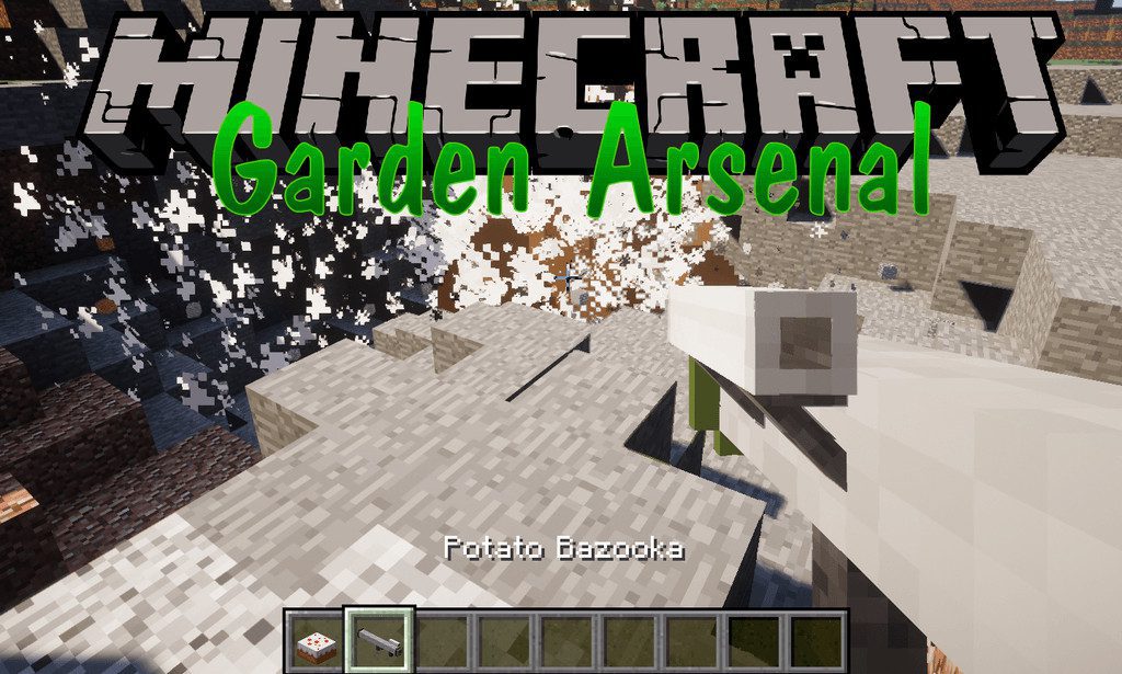 MT Garden Arsenal Mod (1.18.1, 1.17.1) - Carrot Rifle, Potato Bazooka,... 1