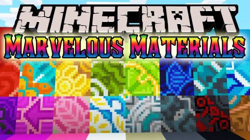 Marvelous Materials Mod 1.16.5, 1.15.2 (World of Color) Thumbnail