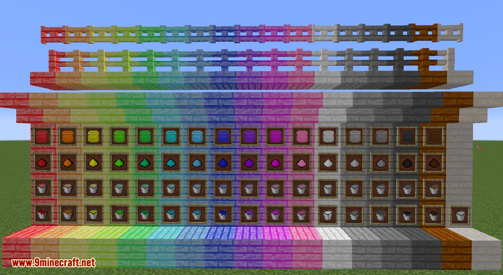 Marvelous Materials Mod 1.16.5, 1.15.2 (World of Color) 2