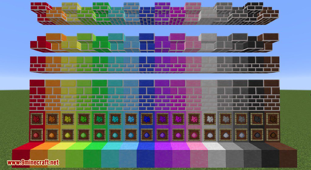 Marvelous Materials Mod 1.16.5, 1.15.2 (World of Color) 3