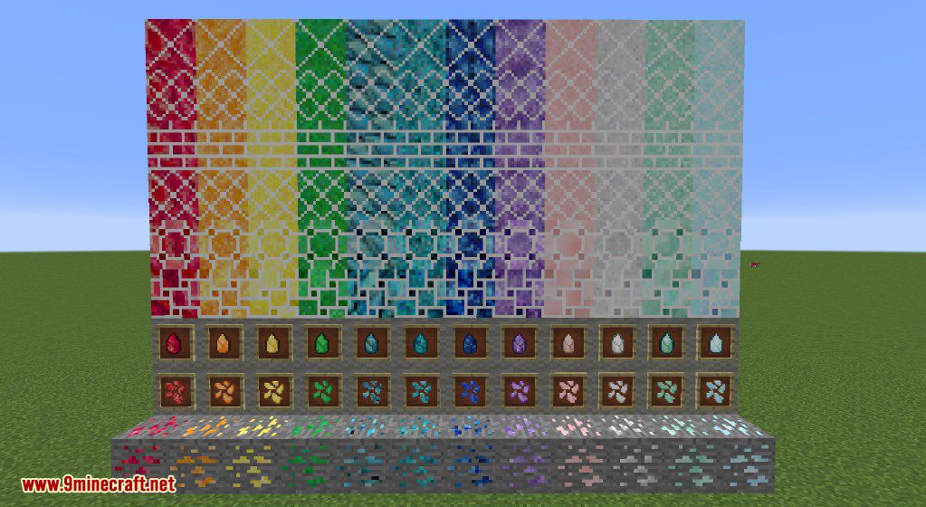 Marvelous Materials Mod 1.16.5, 1.15.2 (World of Color) 4