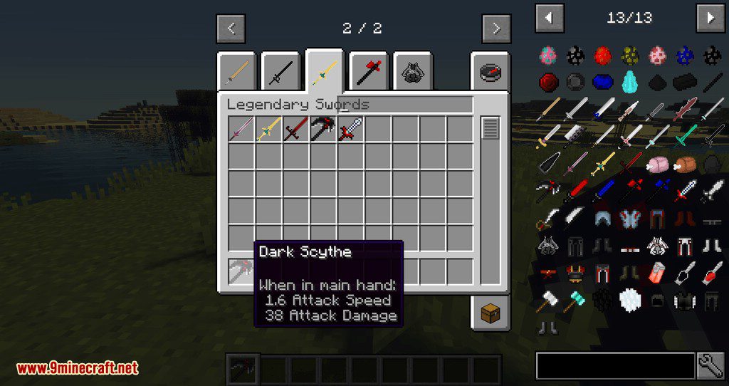 MoreSwordOnline Mod (1.16.5, 1.12.2) - Epic Swords from Sword Art Online 8