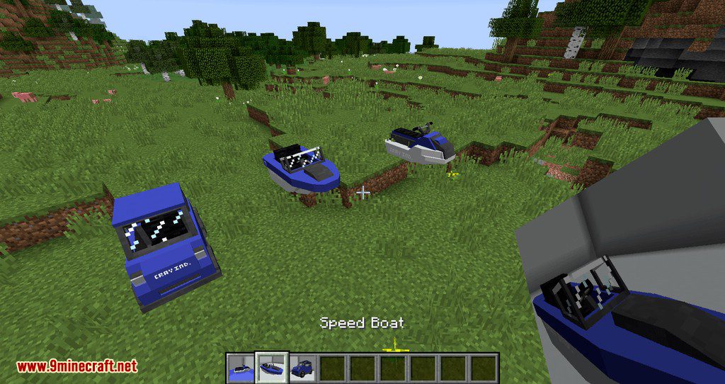 MrCrayfish's Vehicle Spawner Mod 1.12.2 (Commands For Spawning All Vehicles) 9