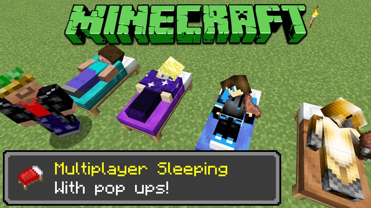 Multiplayer Sleeping Data Pack Map (1.17.1, 1.13.2) 1