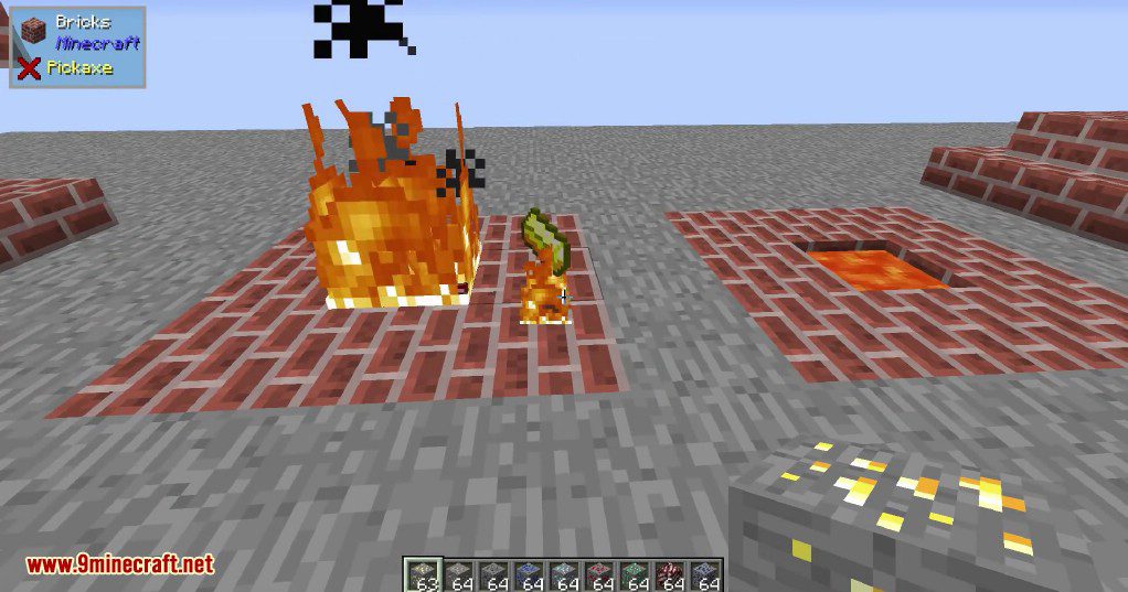 Popcorn Smelting Mod 1.12.2 (Smelting Items by Dropping them in Lava) 5