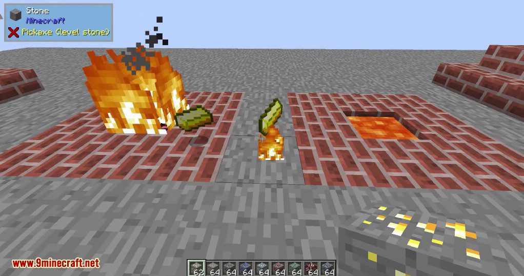 Popcorn Smelting Mod 1.12.2 (Smelting Items by Dropping them in Lava) 6