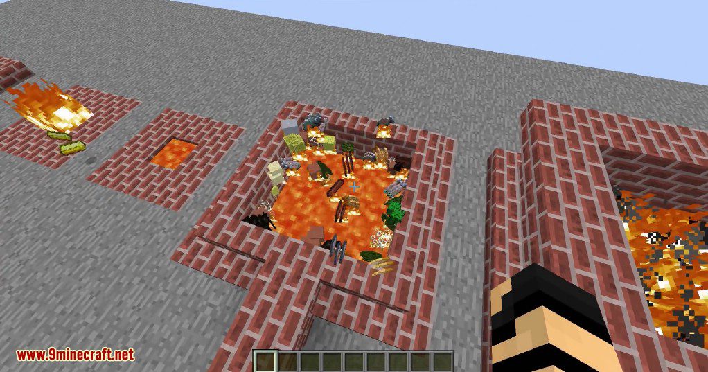 Popcorn Smelting Mod 1.12.2 (Smelting Items by Dropping them in Lava) 9