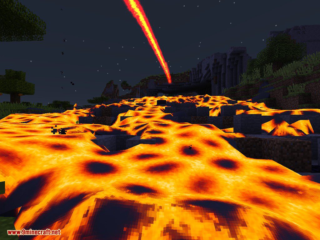 Pyroclasm Mod 1.12.2 (Volcanos, Realistic Lava, Fiery Ruination) 13