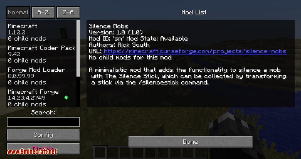 Silence Mobs Mod (1.21.1, 1.20.1) - Keep The Mobs Silenced 2