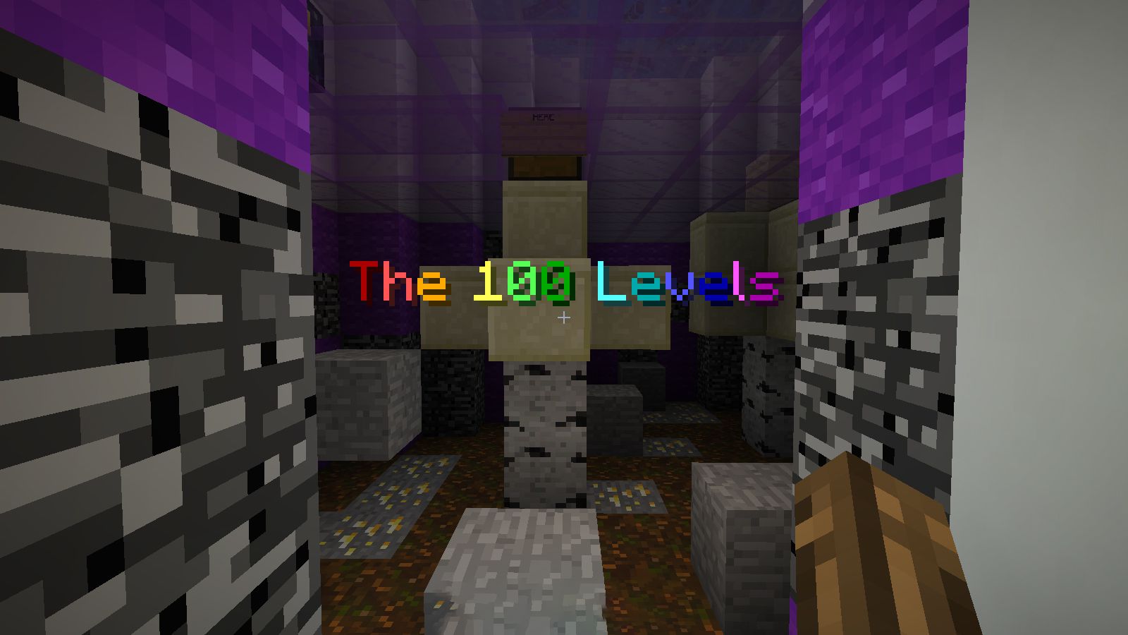 The 100 Levels Map 1.13.2 for Minecraft 1