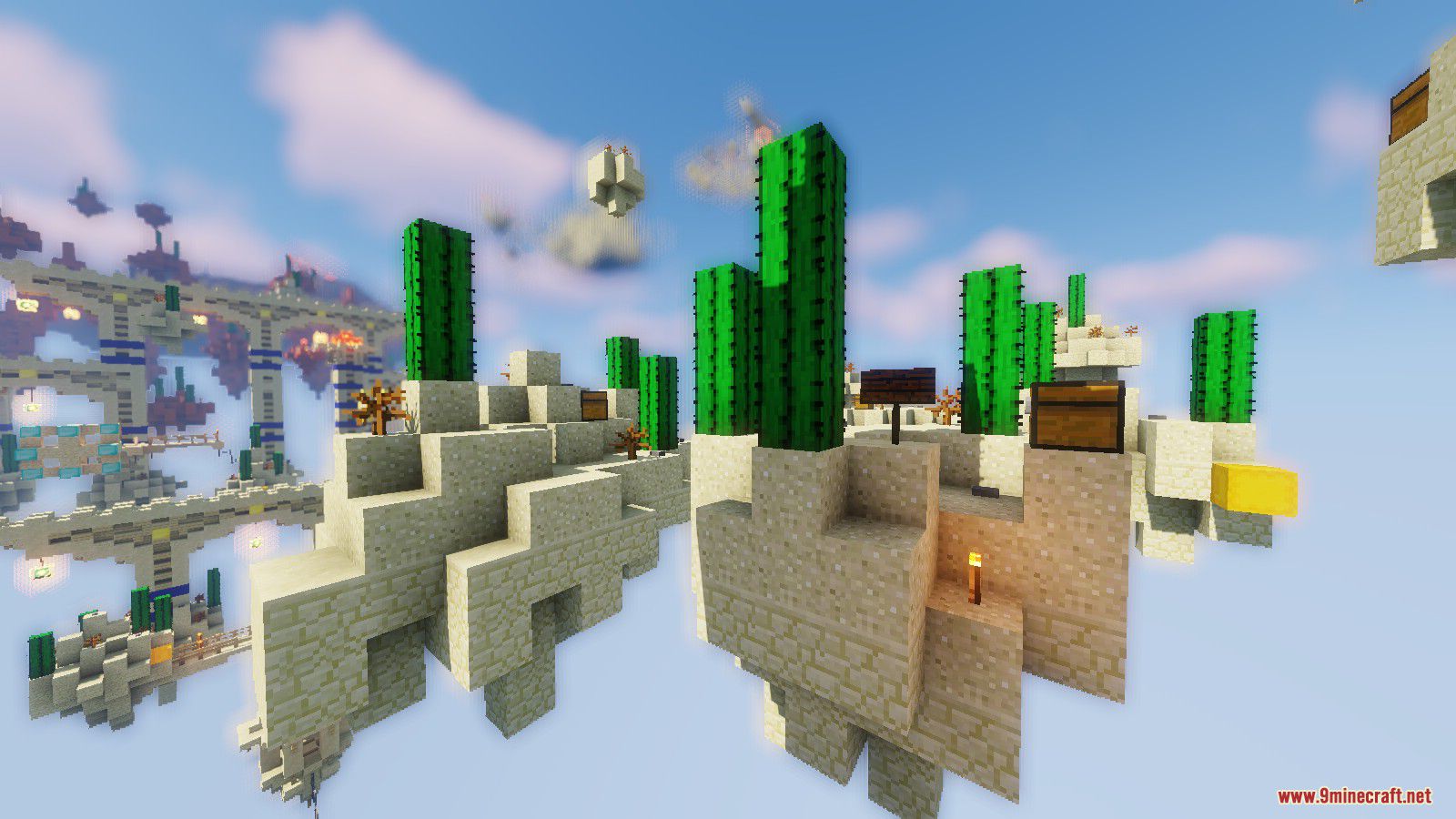 The Cloudlands Map 1.13.2 for Minecraft 14