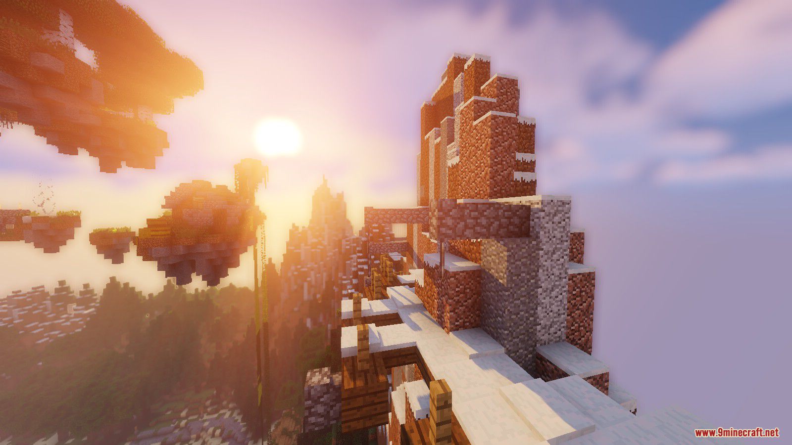 The Cloudlands Map 1.13.2 for Minecraft 23