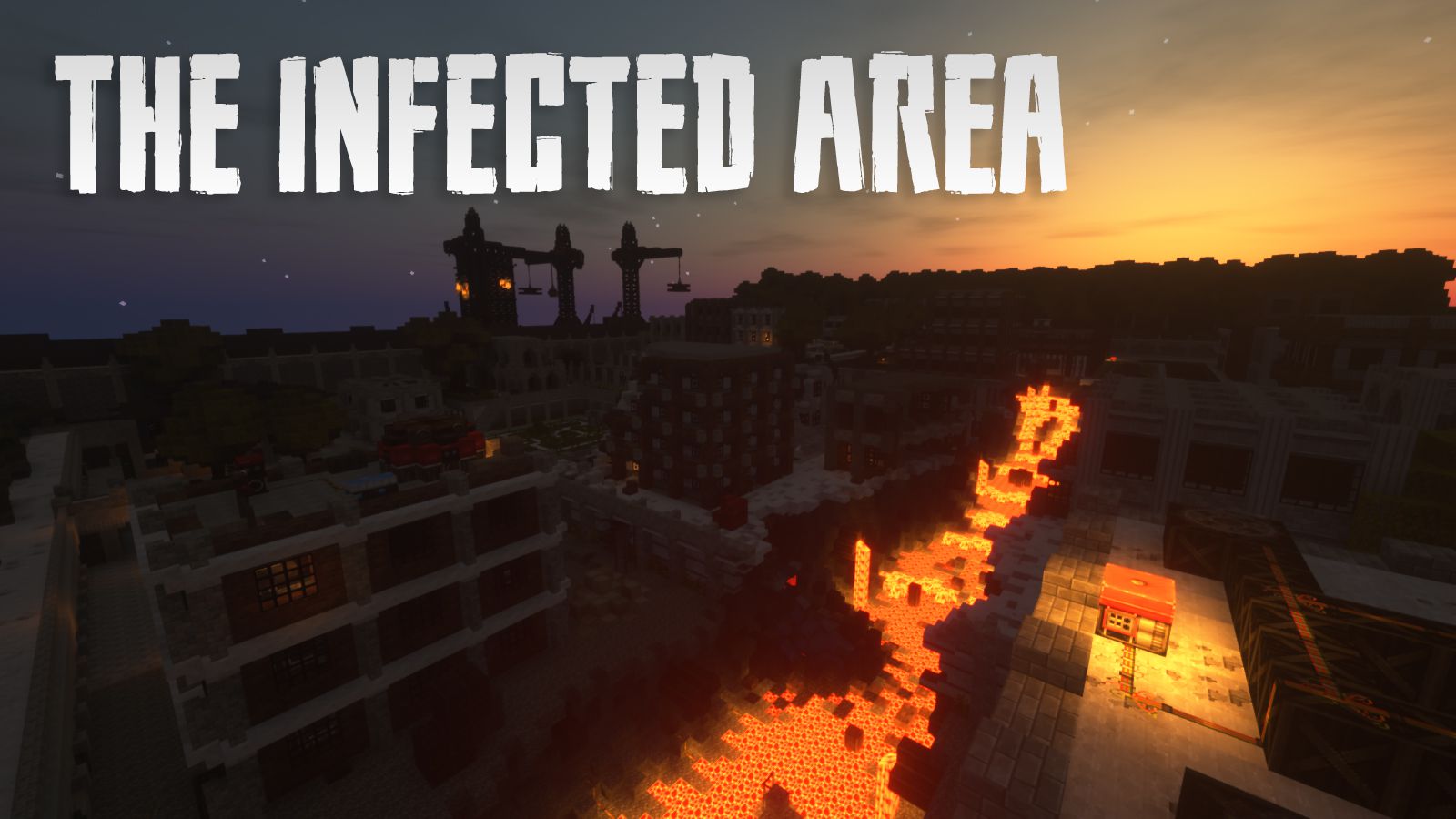 The Infected Area Map 1.12.2, 1.12 for Minecraft 1