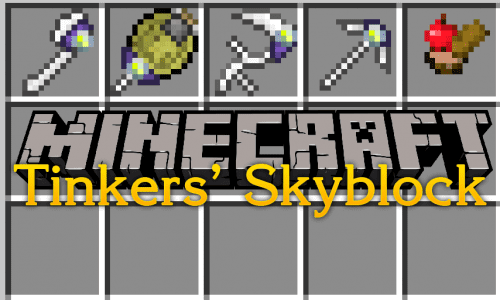 Tinkers’ Skyblock Mod 1.12.2 (Reduce The Earlygame Downtime) Thumbnail