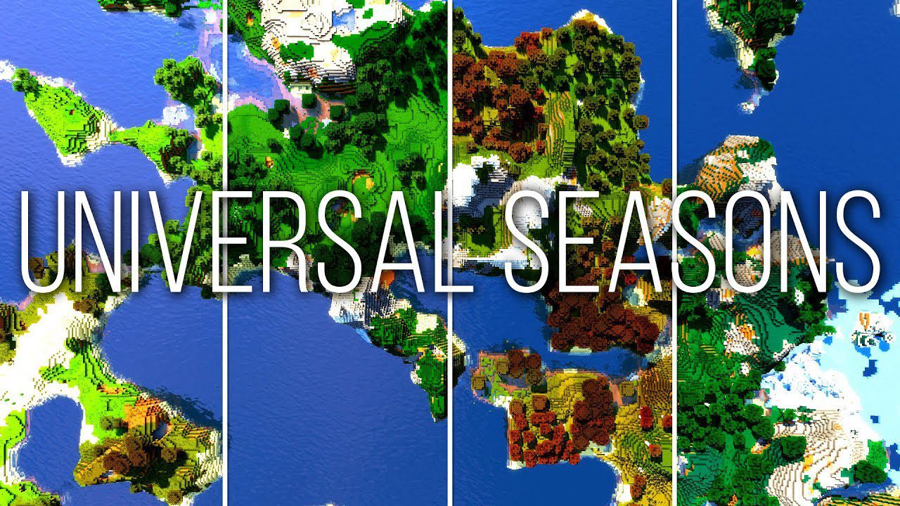 Universal Seasons Resource Pack (1.18.1, 1.17.1) - Texture Pack 1