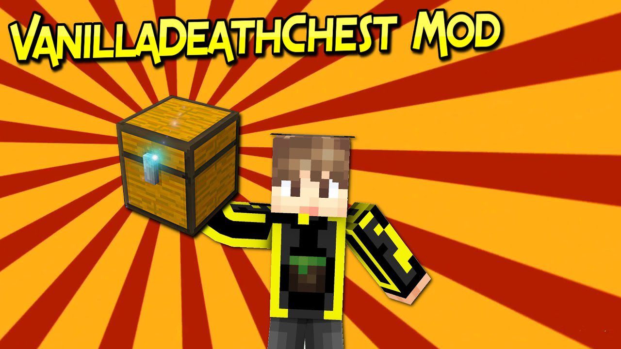 Vanilla Death Chest Mod 1.16.5, 1.15.2 (Recover Your Stuff Easily) 1