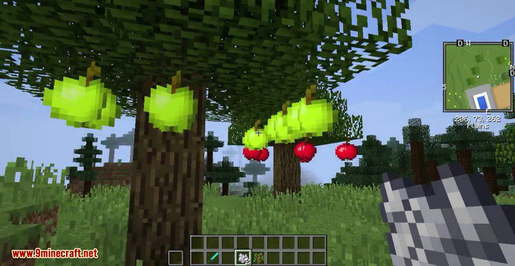 Apple Trees Mod 1.11.2, 1.10.2 (A Plant that can be Harvested to get Apples) 7