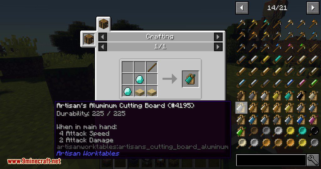 Artisan Worktables Mod 1.16.5, 1.12.2 (Too Many Themed Worktables) 10