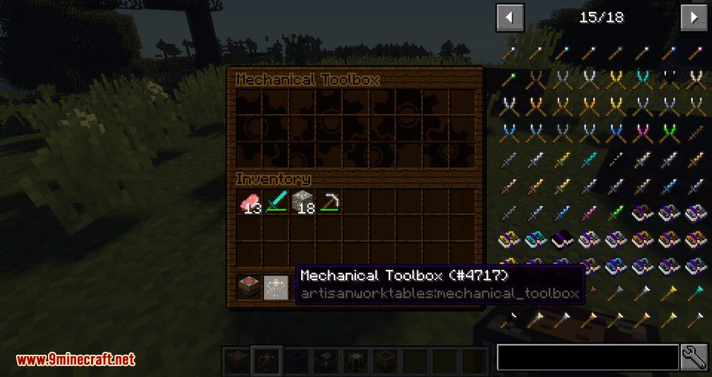 Artisan Worktables Mod 1.16.5, 1.12.2 (Too Many Themed Worktables) 13