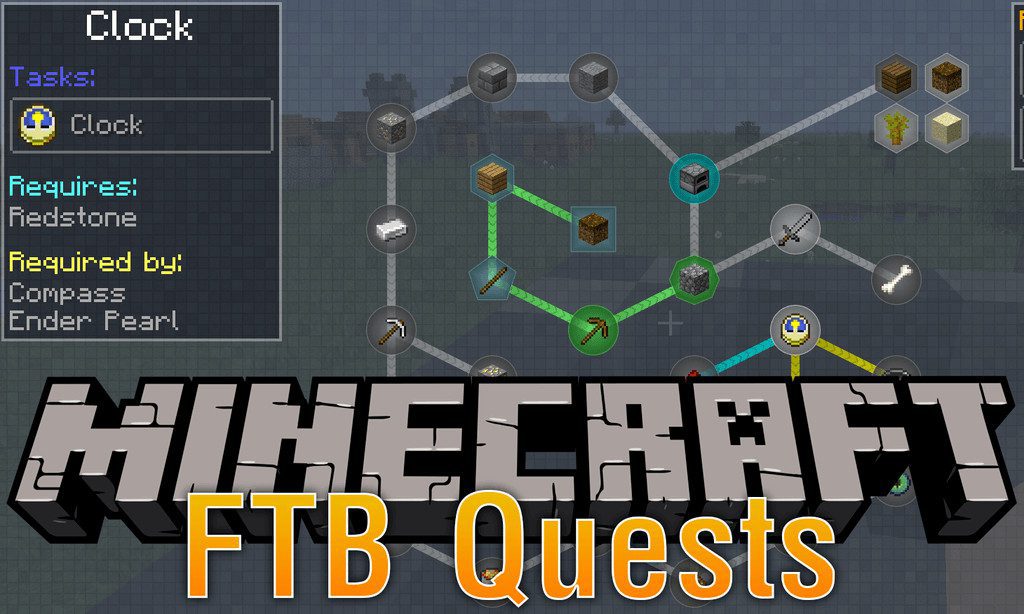 FTB Quests Mod (1.20.4, 1.19.2) - A Team-Based Questing Mod 1