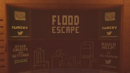 Flood Escape Map 1.13.2 for Minecraft Thumbnail