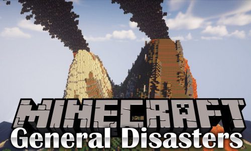 General Disasters Mod 1.12.2 (Earthquake, Volcano, Sinkhole) Thumbnail