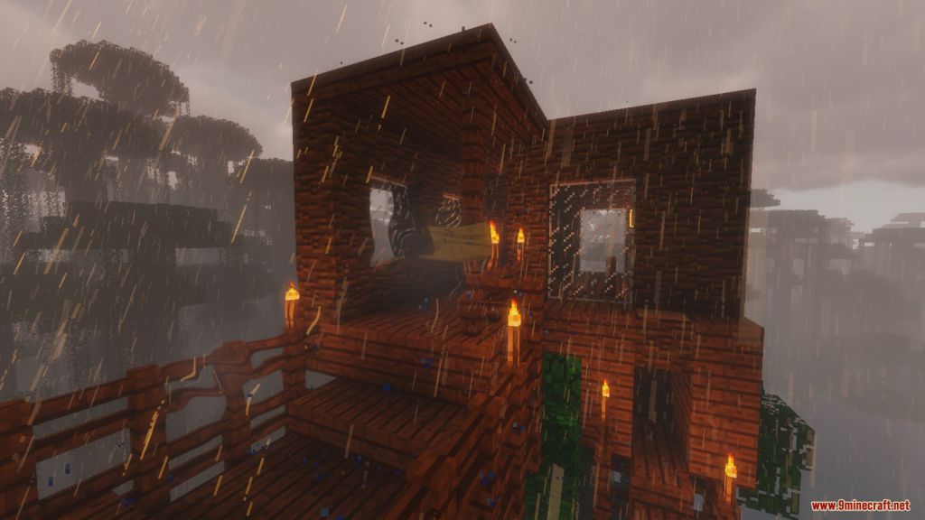 Happy Treehouse Survival Map 1.13.2 for Minecraft 5