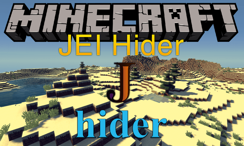 JEI Hider Mod 1.12.2, 1.10.2 (Hides Items That Are Not Used) 1