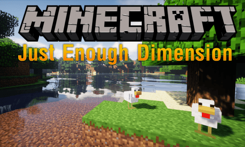 Just Enough Dimension Mod 1.12.2 (Powerful Tool To Create Dimensions) Thumbnail