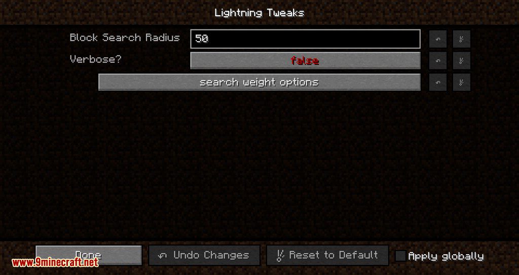 Lightning Tweaks Mod (1.15.2, 1.12.2) - Lightning Totally Controlled 11