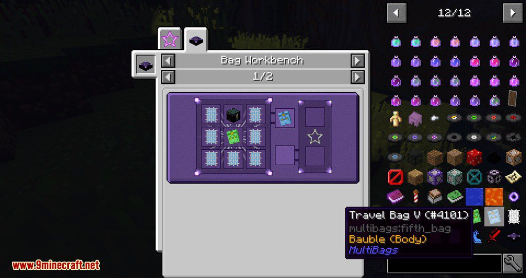 MultiBags Mod 1.16.5, 1.12.2 (Adds Some Unique Backpacks) 5