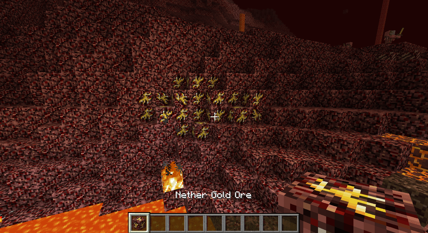 Nether Gold Ore Mod 1.12.2, 1.11.2 (Worth Spending Time Into The Nether) 2