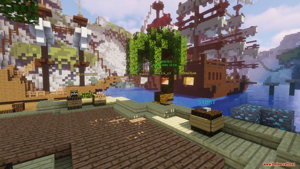 Pirates Hide And Seek Map 1.13.2 for Minecraft 2