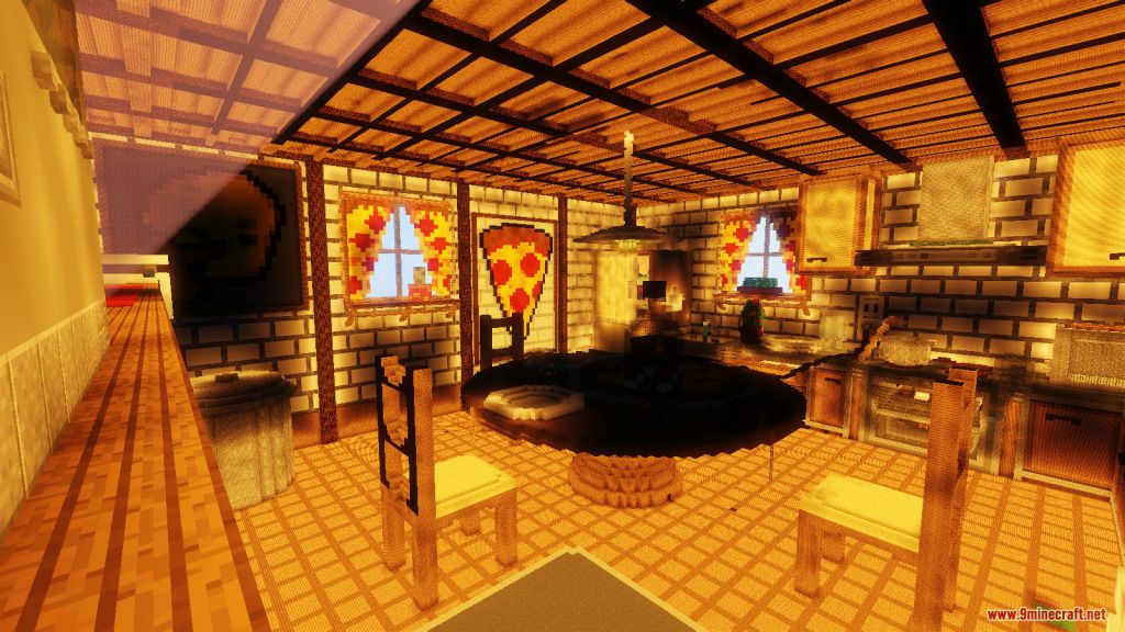 Pizza Hide And Seek Map 1.13.2 for Minecraft 4