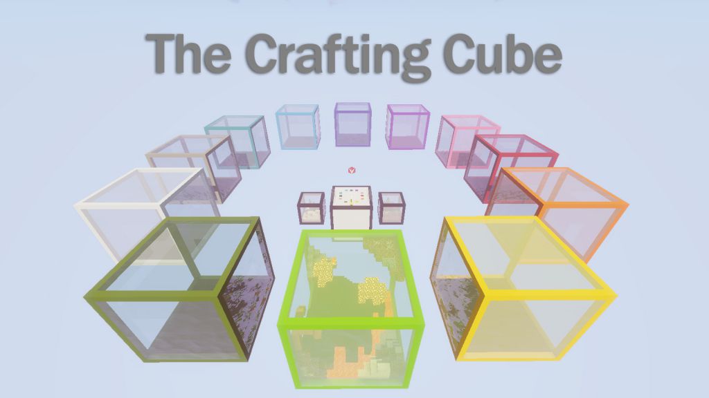 The Crafting Cube Map 1.13.2 for Minecraft 1