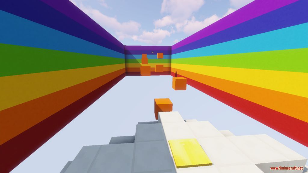 The Rainbow Parkour Map 1.12.2, 1.12 for Minecraft 5