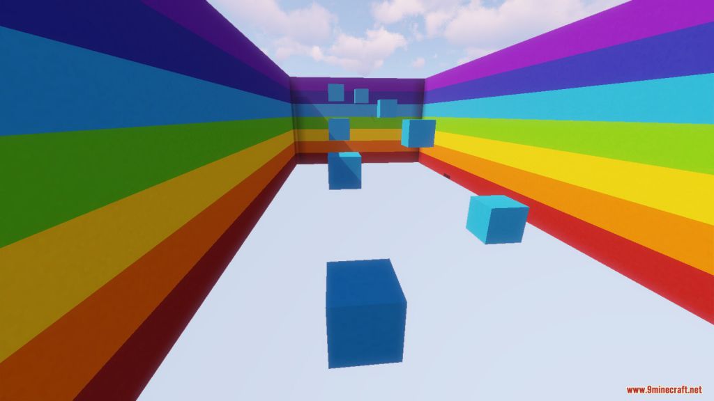 The Rainbow Parkour Map 1.12.2, 1.12 for Minecraft 8