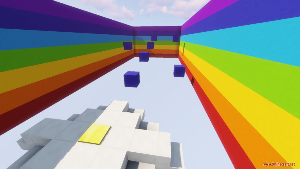 The Rainbow Parkour Map 1.12.2, 1.12 for Minecraft 9