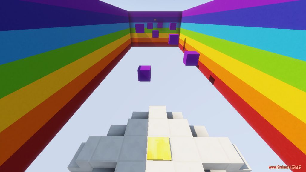 The Rainbow Parkour Map 1.12.2, 1.12 for Minecraft 10