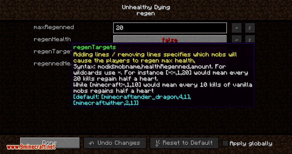 Unhealthy Dying Mod (1.20.1, 1.19.4) - Not a Normal Death 4
