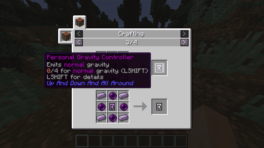 Up And Down And All Around Mod 1.12.2, 1.11.2 (Having Fun With Gravity Controllers) 8